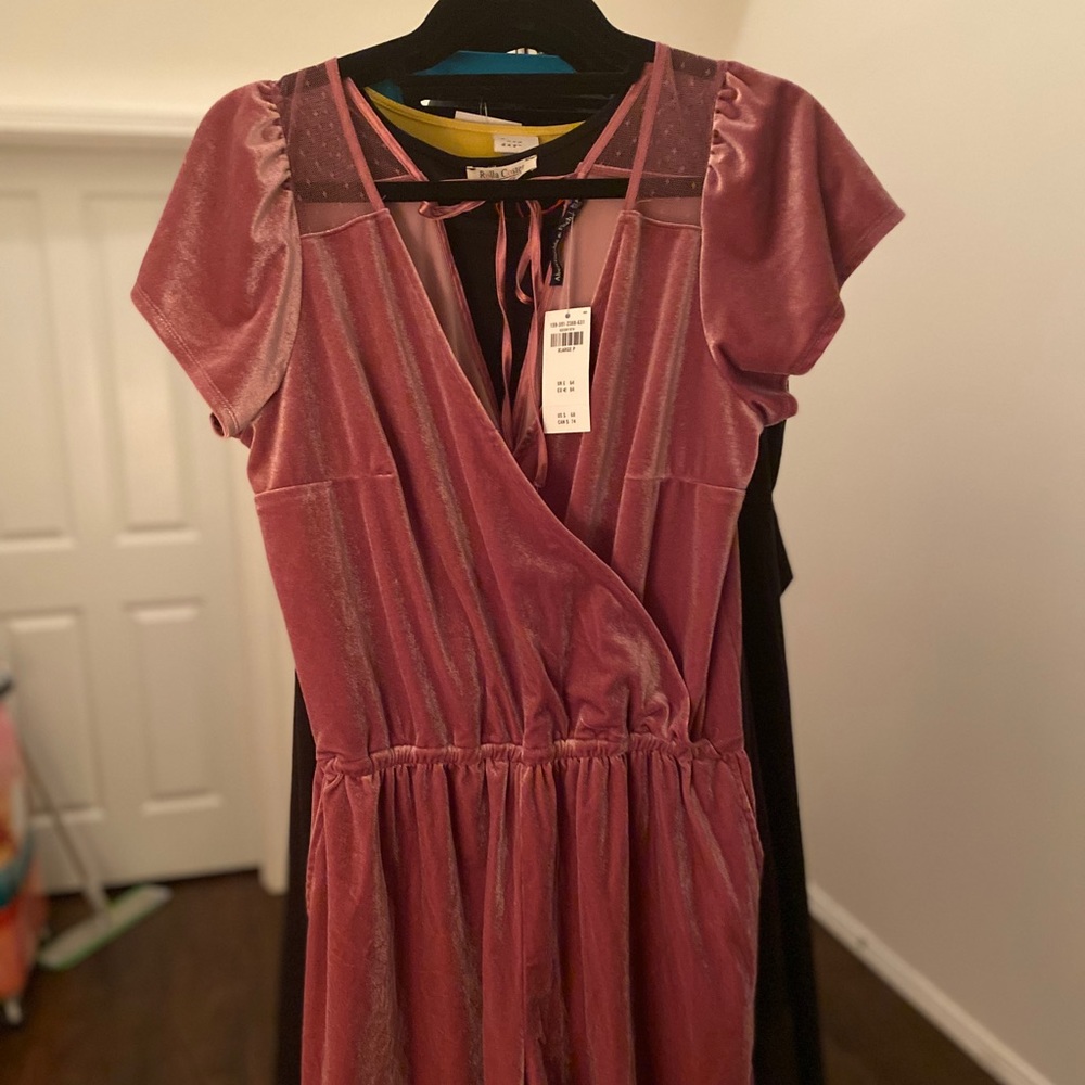 Abercrombie and Fitch velour Romper